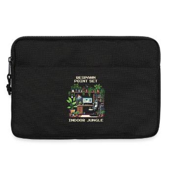 Respawn Point gesetzt | Urban Jungle Setup - Laptoptasche 13" - Schwarz - Vorne