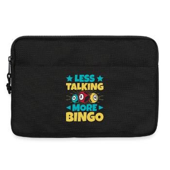 Bingo Game Less Talking More Bingo - Laptoptasche 13" - Schwarz - Vorne