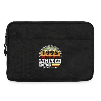 1995 Vintage Anniversaire Cadeau Rétro - Sacoche pour ordinateur portable 13 pouces - noir - Devant
