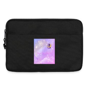 Dream Big, Little Star | Magical Moon & Girl Desig - Laptoptasche 13" - Schwarz - Vorne