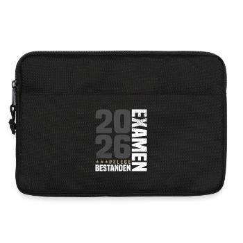 Pflege Examen Bestanden - Laptoptasche 13" - Schwarz - Vorne