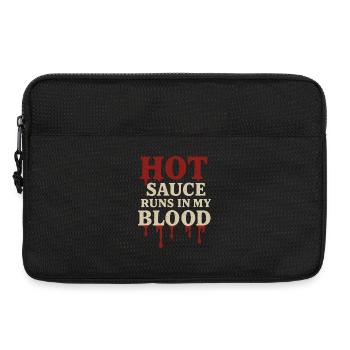 Saucier Pieux Chili Fermenté Épicé - Sacoche pour ordinateur portable 13 pouces - noir - Devant