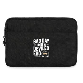Bad Day to Be a Deviled Egg - Laptop bag 13" - black - Front