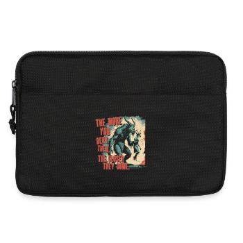 Miniwashitu Mythological Creatures - Laptop bag 13" - black - Front