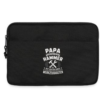 Boîte à outils Dad Hammer - Sacoche pour ordinateur portable 13 pouces - noir - Devant