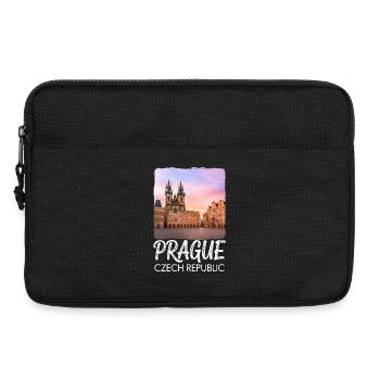 Prag Tschechien - Laptoptasche 13" - Schwarz - Vorne