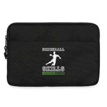 Dodgeball Skills Loading - Laptop bag 13" - black - Front