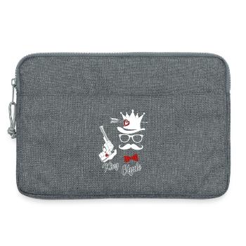 in love - Laptop bag 13" - heather grey - Front