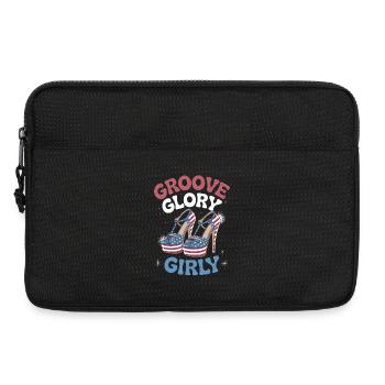 Groove Glory Girly Chaussures Design pour les Patriotes - Sacoche pour ordinateur portable 13 pouces - noir - Devant