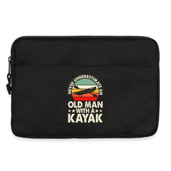 Kayak Kayaker Cadeaux Sports nautiques Tenues - Sacoche pour ordinateur portable 13 pouces - noir - Devant