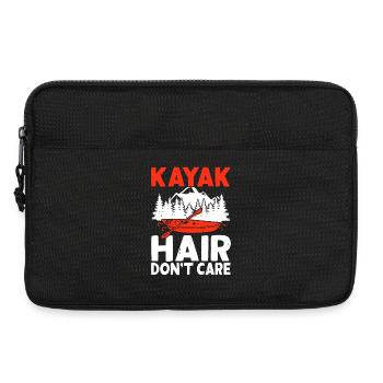 Kayak Kayaker Cadeaux Sports nautiques Tenues - Sacoche pour ordinateur portable 13 pouces - noir - Devant
