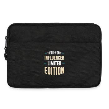 Einziger Influencer Limitierte Edition - Laptoptasche 13" - Schwarz - Vorne