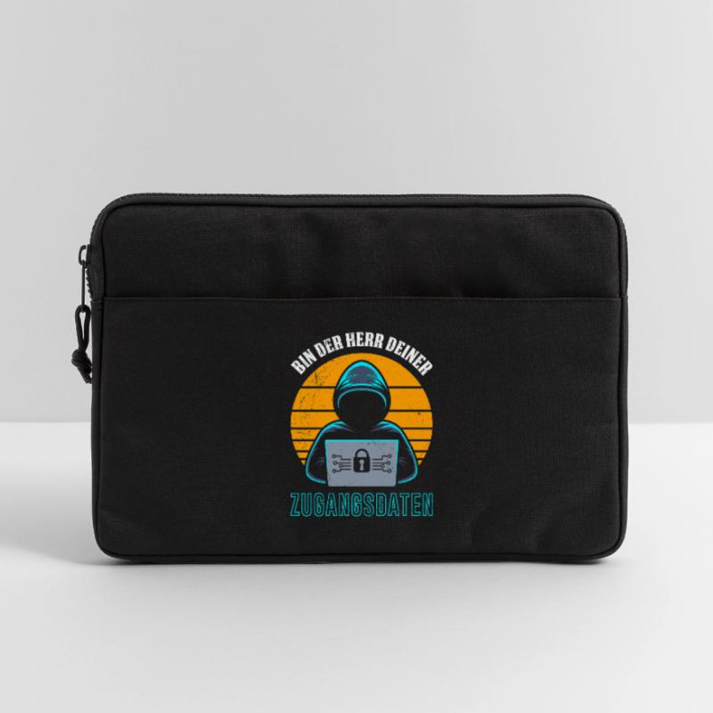 Science Coder BIN DER HERR DEINER ZUGANGSDATEN Laptoptasche 13"