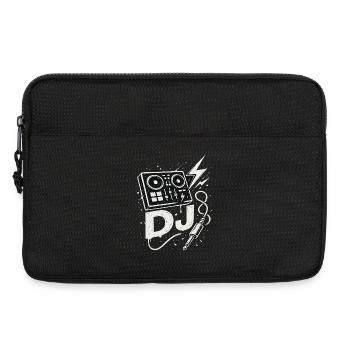 Music DJ Controller Flash Cable Club Beat - Laptop bag 13" - black - Front