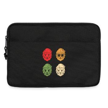 Père Noël Noël - Sacoche pour ordinateur portable 13 pouces - noir - Devant