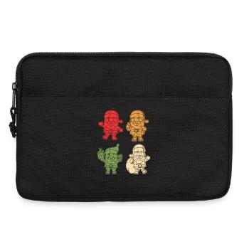 Père Noël Noël - Sacoche pour ordinateur portable 13 pouces - noir - Devant