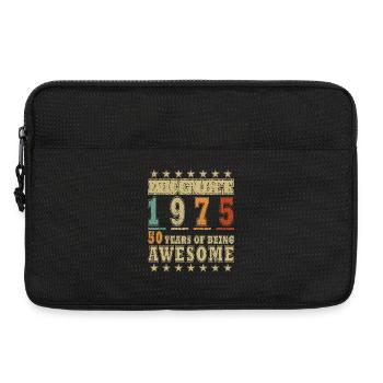 Gift december 1975 - Laptop bag 13" - black - Front