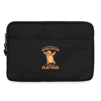 ornithorynque - Sacoche pour ordinateur portable 13 pouces - noir - Devant