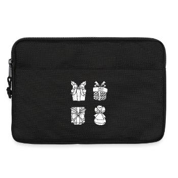 Noël du Père Noël - Sacoche pour ordinateur portable 13 pouces - noir - Devant