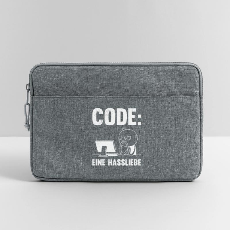 Coder CODE EINE HASSLIEBE LUSTIG Laptoptasche 13"