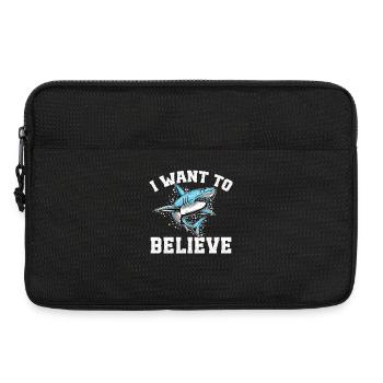  Megalodon Tooth Shark Lover Meg Research Team - Laptop bag 13" - black - Front