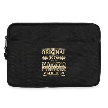 50. Geburtstag Echtes Original seit 1976 - Laptoptasche 13" - Schwarz - Vorne
