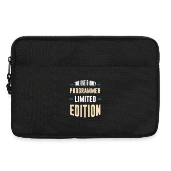 Einziger Programmierer Limited Edition - Laptoptasche 13" - Schwarz - Vorne