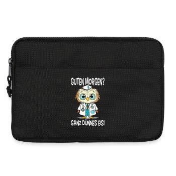 Pflegerin Geschenke Pflege Lustig Krankenpflegerin - Laptoptasche 13" - Schwarz - Vorne