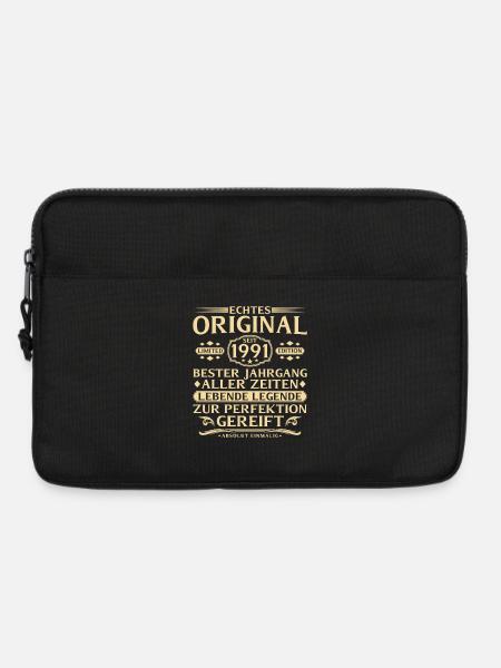 35. Geburtstag Echtes Original seit 1991 - Laptoptasche 13" - Schwarz