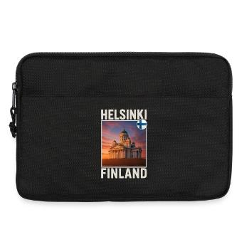 Helsinki - Sacoche pour ordinateur portable 13 pouces - noir - Devant