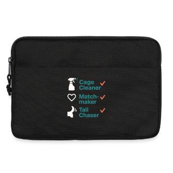 Adoption Day Pet Rescue Shelter - Laptop bag 13" - black - Front