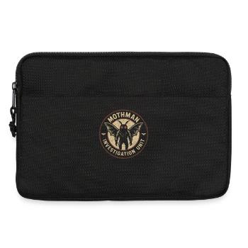 Mothman Investigation Unit Funny Cryptid M - Laptop bag 13" - black - Front