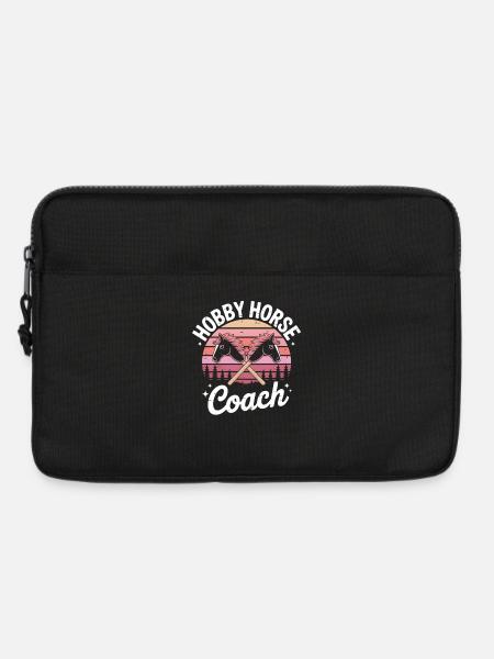 Hobby Horsing - Laptoptasche 13" - Schwarz