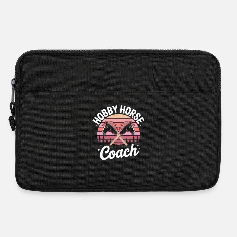 Hobby Horsing - Laptoptasche 13" - Schwarz