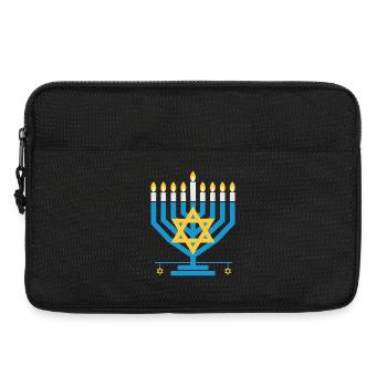Hanukkah  - Laptoptasche 13" - Schwarz - Vorne