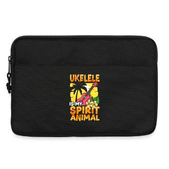 Hawaiian Ukulele Uke Ukulele Is My - Laptoptasche 13" - Schwarz - Vorne