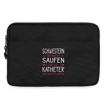 Nurse Gifts Nursing Funny Nurse - Laptop bag 13" - black - Front