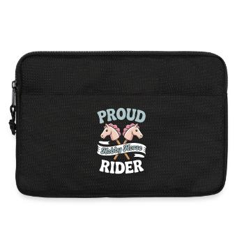 Hobby Horsing - Sacoche pour ordinateur portable 13 pouces - noir - Devant