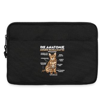 Bengali T | Bengal Cat Owner Bengal Cats - Laptop bag 13" - black - Front