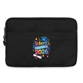 School Graduate 2026 Quote - Laptop bag 13" - black - Front