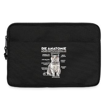 Britisch Kurzhaar T | Katzenhalter Katzen British  - Laptoptasche 13" - Schwarz - Vorne
