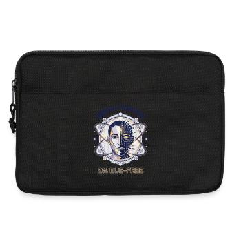 Menschlicher Glitch Code - Laptoptasche 13" - Schwarz - Vorne