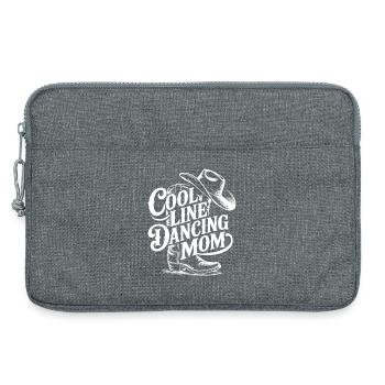 Line Dancing Mom Western Tee - Laptoptasche 13" - Grau meliert - Vorne