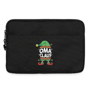 Santa Claus Grandma Claus Christmas - Laptop bag 13" - black - Front