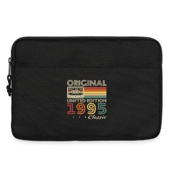 1995 Vintage Rétro Cadeau D'anniversaire - Sacoche pour ordinateur portable 13 pouces - noir - Devant