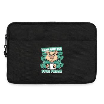 Kaffeeentzug Koffeinfrei Ex-Kaffeetrinker - Laptoptasche 13" - Schwarz - Vorne