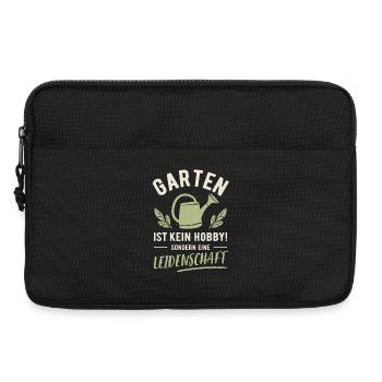 Garden | Not a hobby but a passion - Laptop bag 13" - black - Front