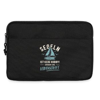 Sailing | Not a hobby but a passion - Laptop bag 13" - black - Front