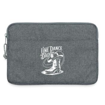 Bottes de papa en ligne - Sacoche pour ordinateur portable 13 pouces - gris chiné - Devant