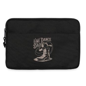 Line Dance Daddy - Laptoptasche 13" - Schwarz - Vorne